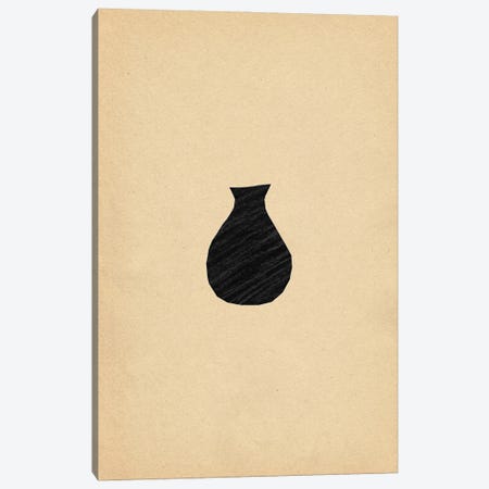 Minimalist Vase Canvas Print #WWY407} by Whales Way Canvas Art