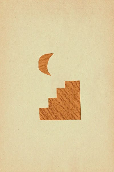 Whales Way: Moroccan Minimalist Art by Whales Way