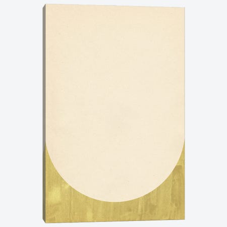 Minimalist Soft Green Canvas Print #WWY452} by Whales Way Canvas Wall Art