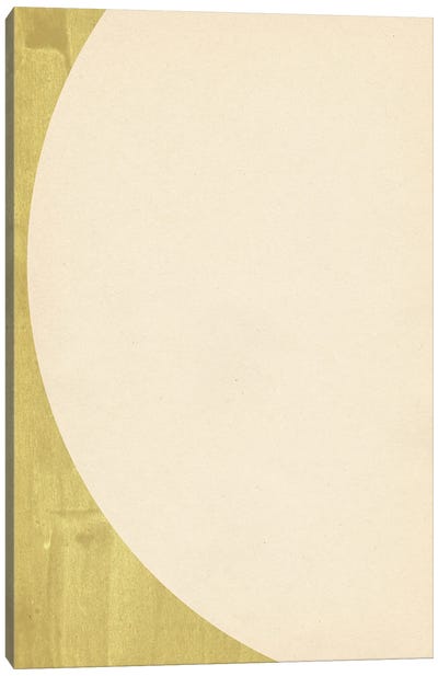 Minimalist Soft Green III Canvas Art Print - Whales Way