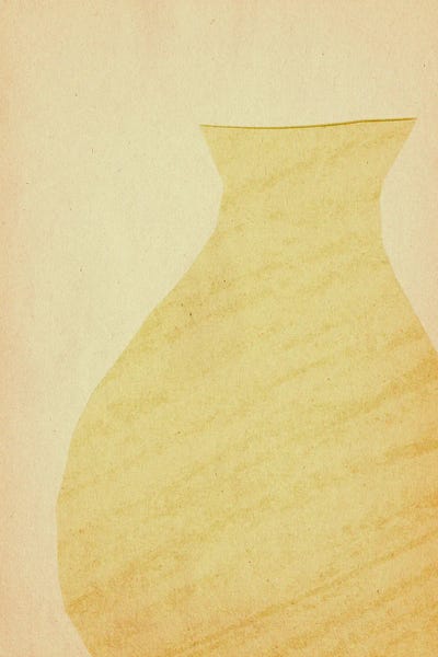 Whales Way: Greenish Minimalist Vase by Whales Way