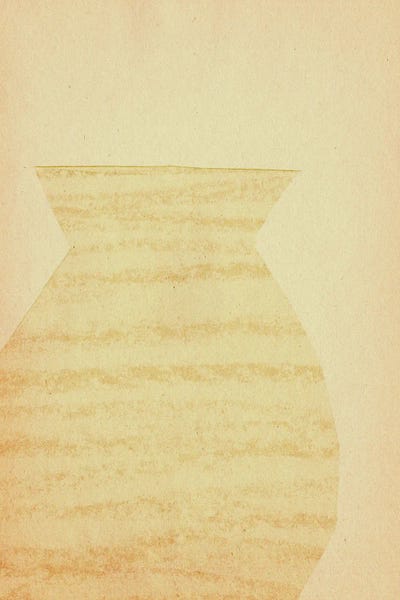 Greenish Minimalist Crock by Whales Way multi panel art