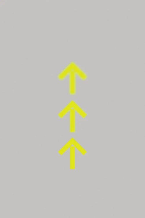 Gray And Yellow Arrows