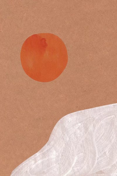 Abstract Sun by Whales Way canvas print