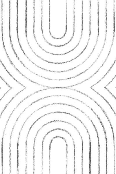 Black & White Minimalist Décor: Abstract Line Art by Whales Way