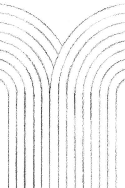 Black & White Patterns: Rainbow Style Line Art by Whales Way