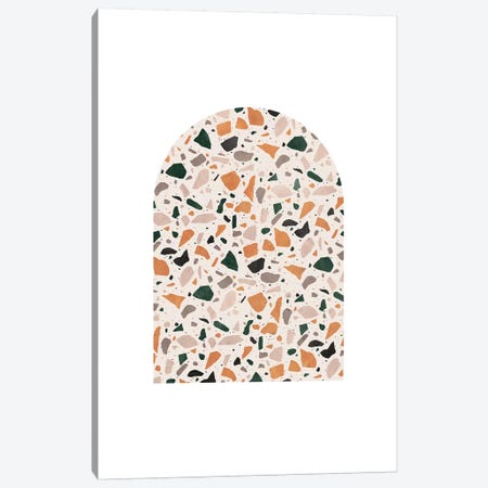 Terrazzo Marble Art Canvas Print #WWY73} by Whales Way Canvas Art Print