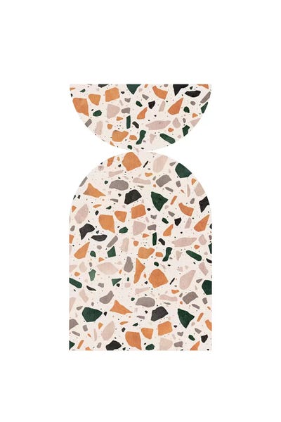 Abstract Terrazzo by Whales Way art print
