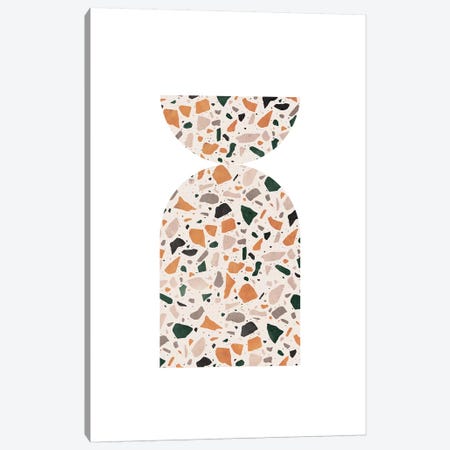 Abstract Terrazzo Canvas Print #WWY74} by Whales Way Canvas Artwork