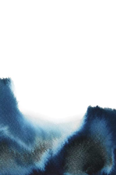 Whales Way: Navy Watercolor by Whales Way