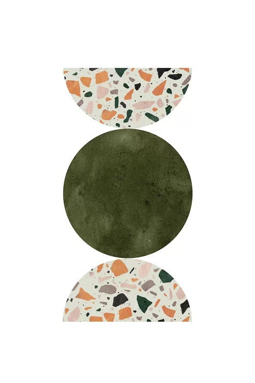 Terrazzo Circle Shapes