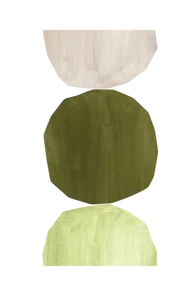 Whales Way: Green Tone Shapes by Whales Way
