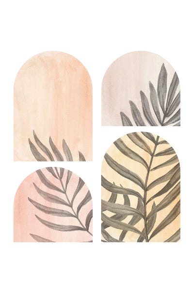 Arches And Palm Leaves