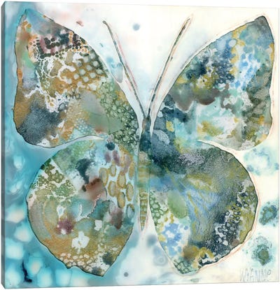 Lucky Moth I Canvas Art Print - Wyanne