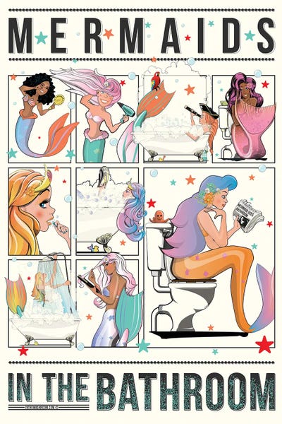 Reading: Mermaids In The Bathroom by WyattDesign
