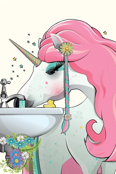 WyattDesign: Unicorn Bathroom by WyattDesign