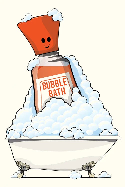 Bubble Bath In The Bath