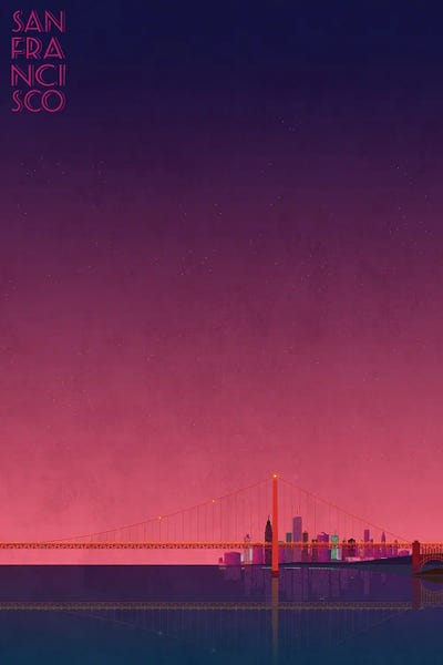WyattDesign: San Francisco Skyline by WyattDesign