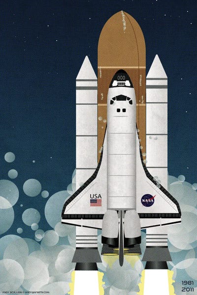 WyattDesign: Nasa Space Shuttle Rocket by WyattDesign