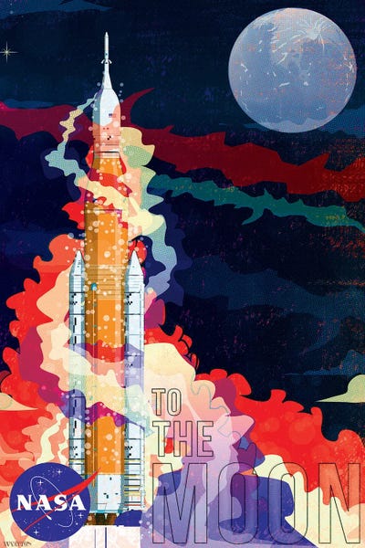 Astronomy & Space: Nasa Sls Space Rocket by WyattDesign