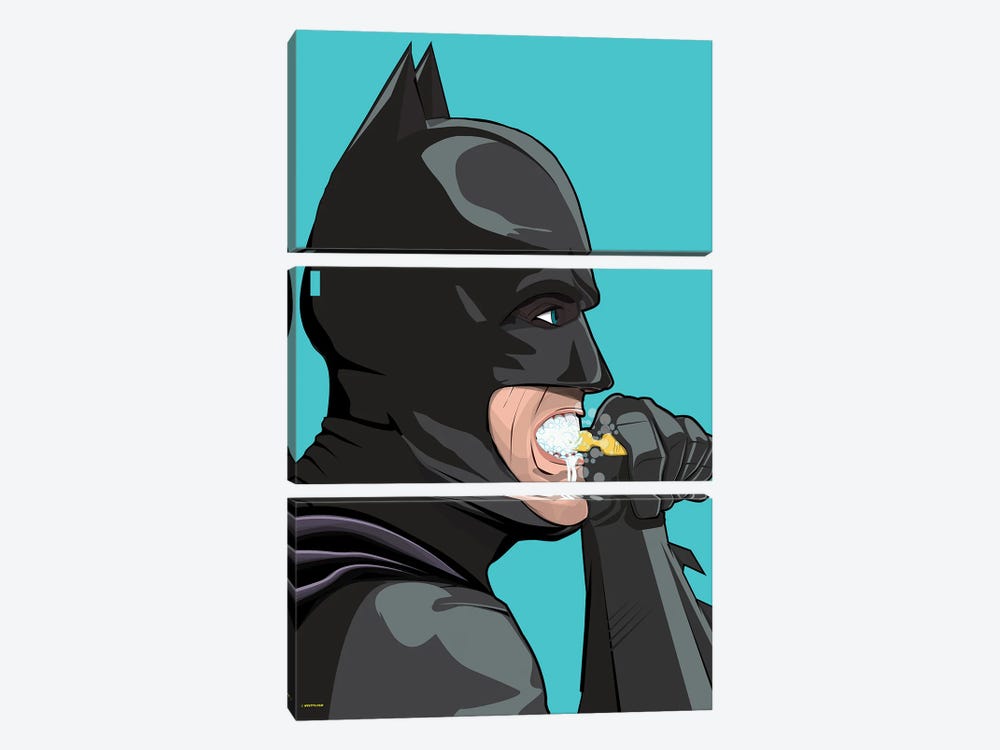 Bat Teeth by WyattDesign 3-piece Canvas Print