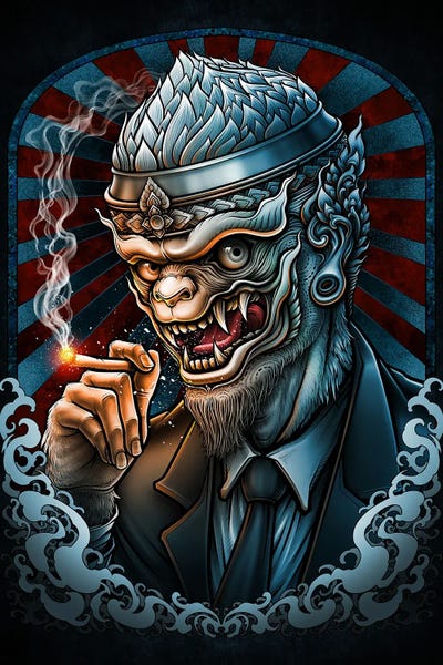 Monsters: Hanuman by Winya Sangsorn