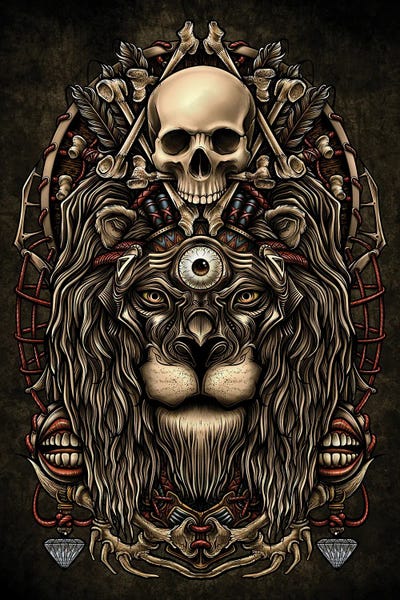 Tattoo Parlor: The Lion King by Winya Sangsorn