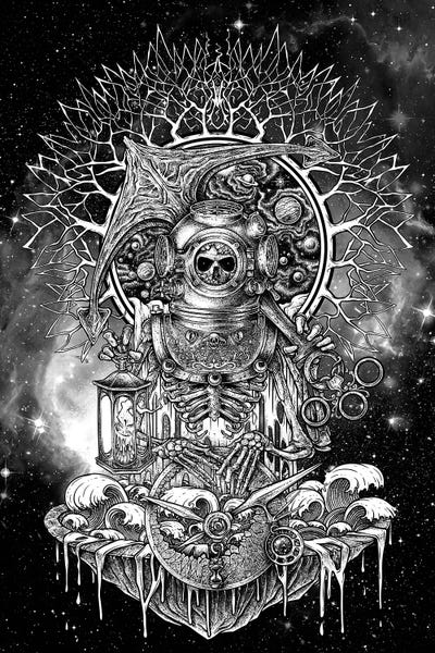 Skeletons: Time Of Universe by Winya Sangsorn