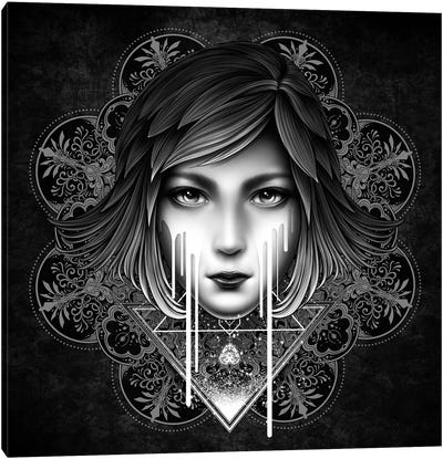Tears Witch II Canvas Art Print - Witch Art