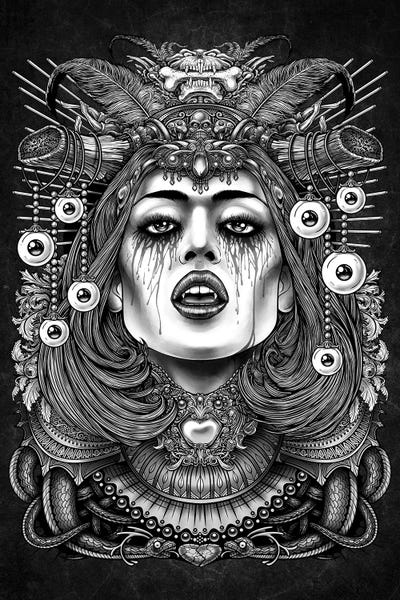 Queen by Winya Sangsorn canvas print