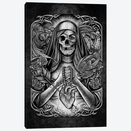 Devil Nun Canvas Print #WYS132} by Winya Sangsorn Canvas Artwork