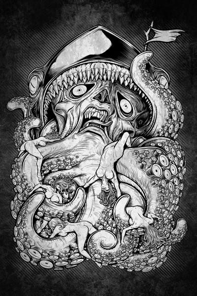 Monsters: Kraken by Winya Sangsorn