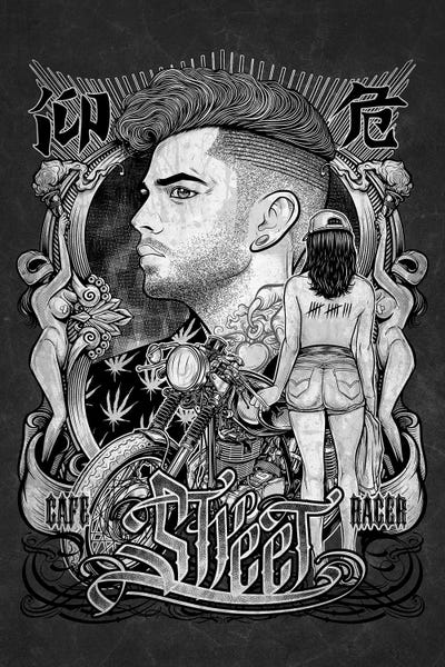 Motorcycles: Street Biker by Winya Sangsorn