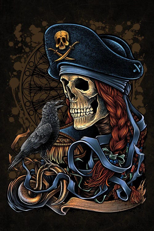 Dead Pirate And The Crow