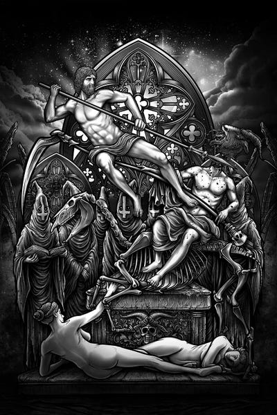 Holy Spear by Winya Sangsorn canvas print