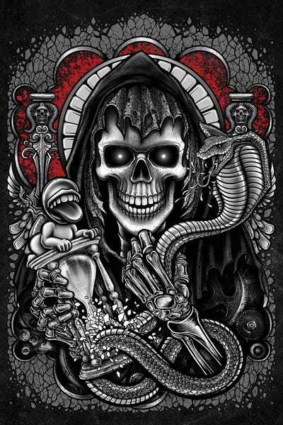 Grim Reaper: Time Of The Angel Of Death by Winya Sangsorn