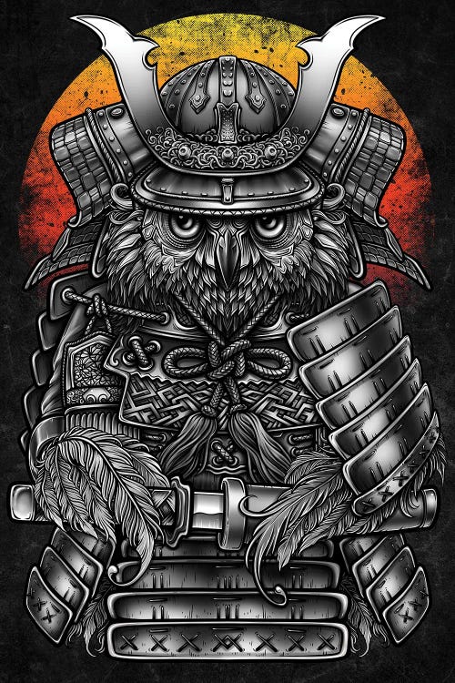 Owl Samurai Warrior