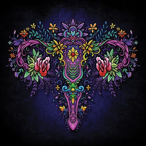 Winya Sangsorn: Floral Uterus by Winya Sangsorn