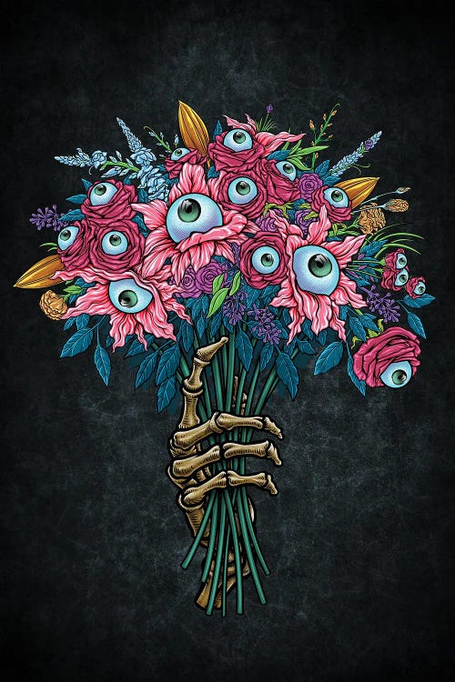 Spooky Eyeball Monster Bouquet