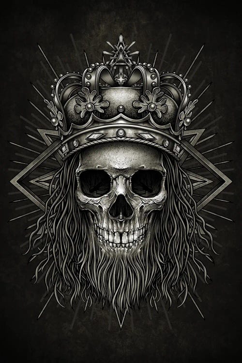 Royal Skull With Crown