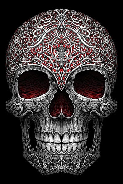 The Enigmatic Carved Skull