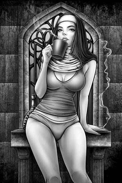 Lingerie: Morning Coffee by Winya Sangsorn