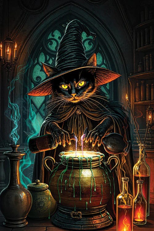 Witchy Cat