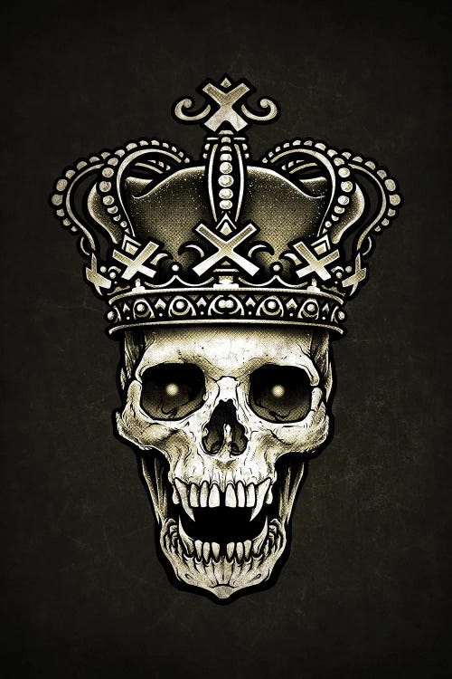 Skull King With Crown