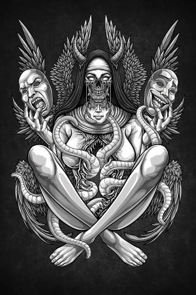 Face Off by Winya Sangsorn art print