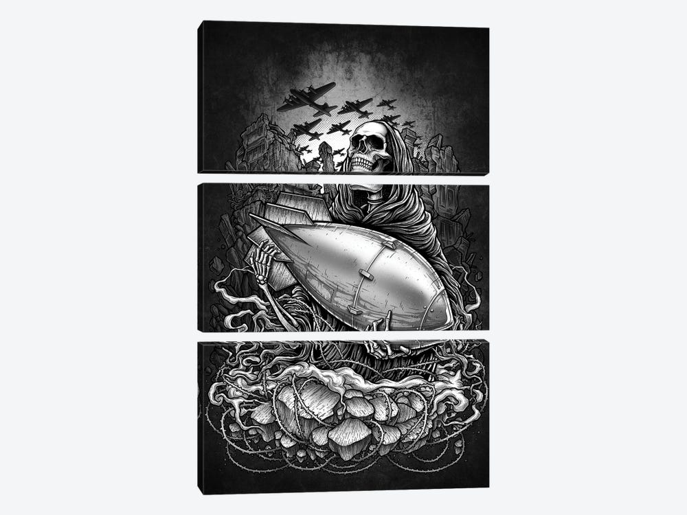 Symphony Of The Dead by Winya Sangsorn 3-piece Canvas Art