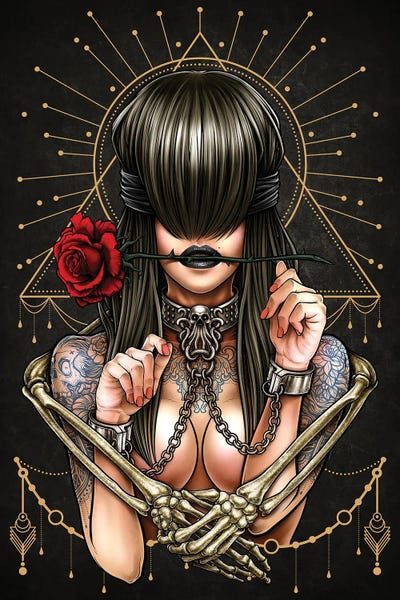 Fine Art Of Bondage by Winya Sangsorn art print