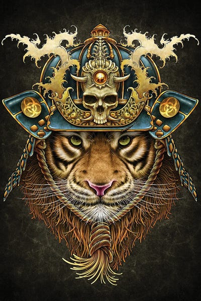 Tattoo Parlor: Samurai Tiger by Winya Sangsorn
