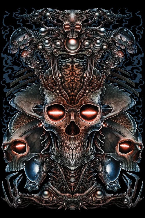 Queen Alien Head