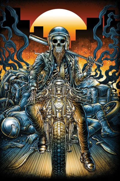 Skeletons: Rider by Winya Sangsorn